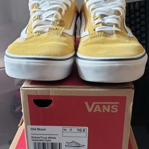 Vans Old Skool Ochre & True White
